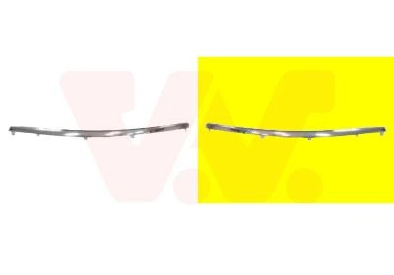 Image of VAN WEZEL Bumper cover VAN WEZEL 5837481
