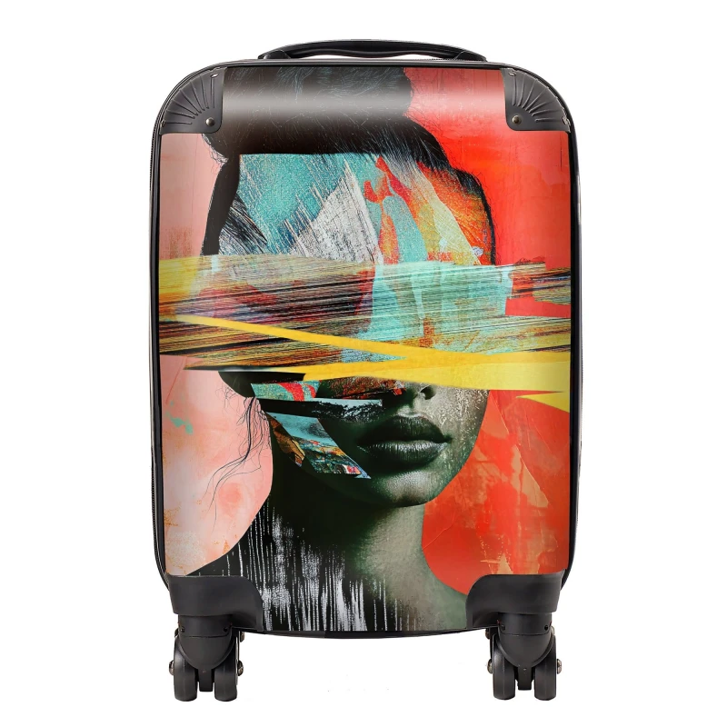 Image of Designer Luggage Calista Vale: 00001 Suitcase Size: Large Multicolor Unisex Large