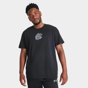 Image of Mens Under Armour Curry Brand Logo T-Shirt