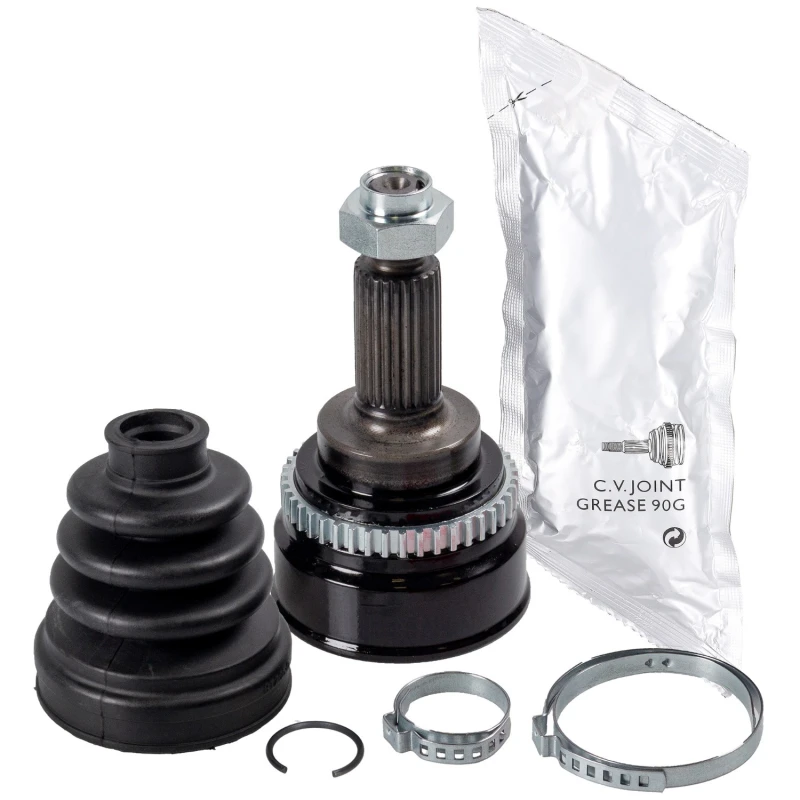 Image of FEBI BILSTEIN 185119 CV Joint Wheel Side, with grease Joint Kit,drive shaft (5)
