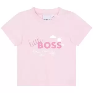 Image of Boss Boss Lgo Tee Bb32 - Pink
