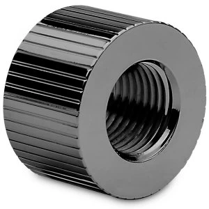 Image of EK Water Blocks EK-Quantum Torque 14mm Static Male/Female Extender - Black Nickel