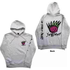 Image of Yungblud - Face Unisex XX-Large Pullover Hoodie - Neutral, White