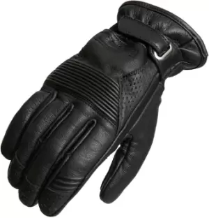 Image of Lindstrands Lauder Motorcycle Gloves, black, Size 2XL, black, Size 2XL