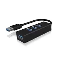 Image of IcyBox 4 Port Hub with USB 3.0 Type-A interface