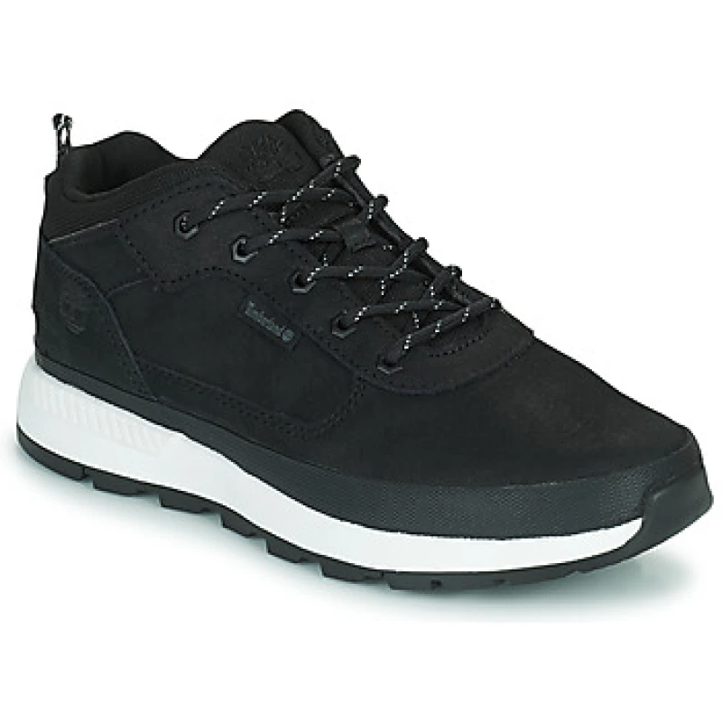 Image of Timberland Kids Field Trekker Leather Trainers Black Baby 37 (4);39 (5.5 to 6)