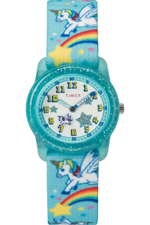 image of Timex White Kids Analogue' Watch - TW7C25600