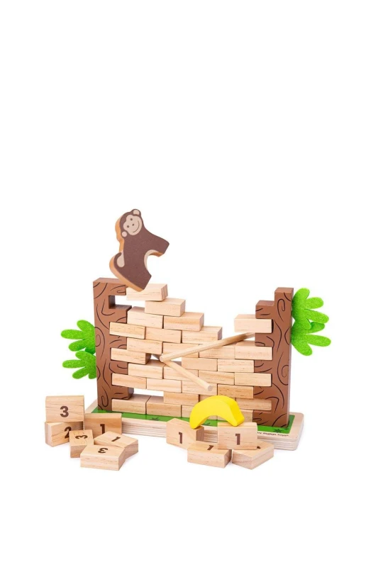 Image of Bigjigs Toys Jungle Crash Game Beige unisex