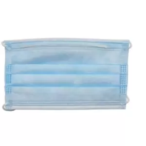 Image of Battles Disposable Face Mask (Pack of 50) (One Size) (Blue) - Blue
