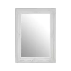 image of 113 x 83cm Wall Mirror in Antique White