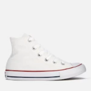 Image of Converse Kids Chuck Taylor All Star Hi-Top Trainers - Optical White - UK 10 Kids