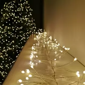 Image of Samuel Alexander - 430 LED 2.7m Premier Christmas Outdoor 8 Function Garland Wire Lights Warm White