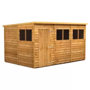 Image of Power 12x8 Overlap Pent Shed
