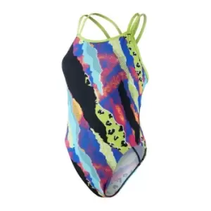Image of Speedo Rip It Up Swimsuit Womens - Black