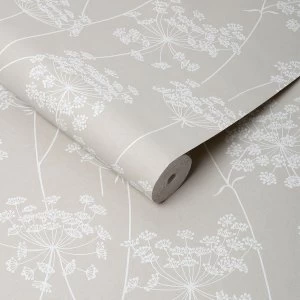 image of Graham & Brown Superfresco Easy Aura Wallpaper - Taupe