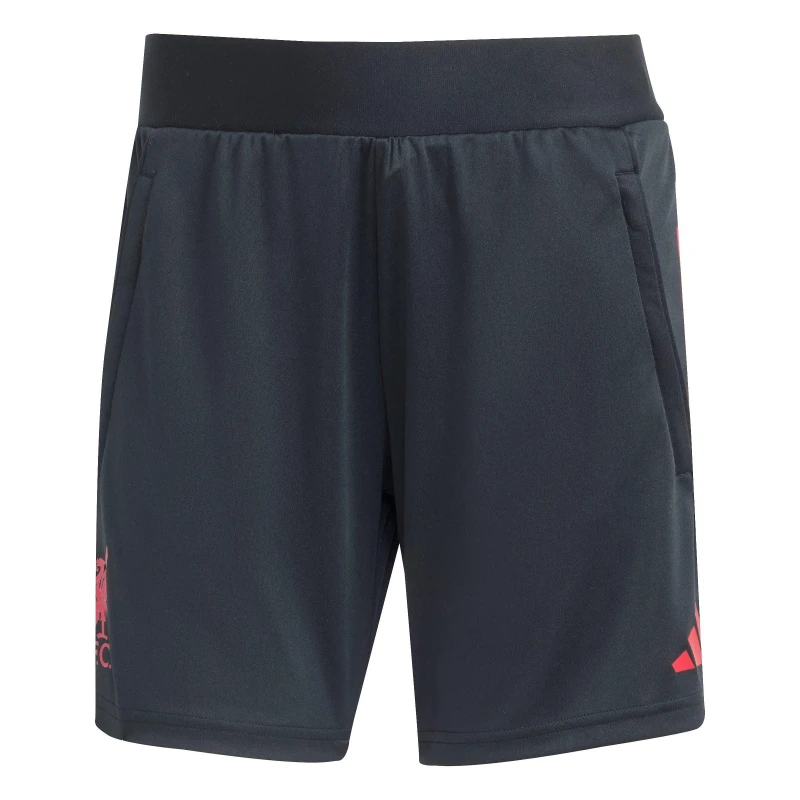 Image of adidas Liverpool Training Shorts 2025 2026 Womens Black female 8 (XS)