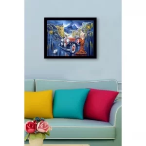 Image of SC1096 Multicolor Decorative Framed MDF Painting