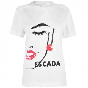 Image of Escada Graphic Printed T-Shirt - A100