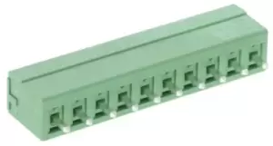 Phoenix Contact, MCV 1.5/10-G-3.81, 10 Way, 1 Row, Straight PCB Header