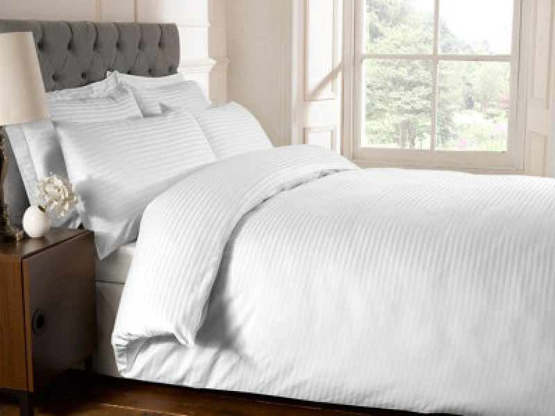 Image of Rapport Home 250 Thread Count Cotton Flat Sheet Plain