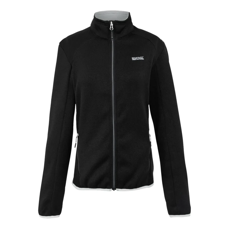 Image of Womens full-zip fleece Regatta Newhill II Noir Female 46