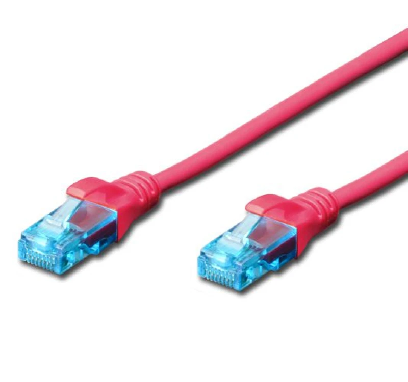 Image of FDL 15M CAT.5e UTP PATCH CABLE- Pink