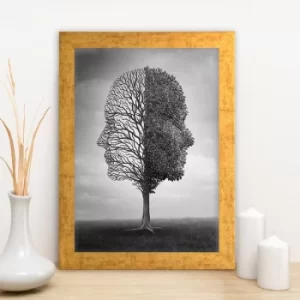 Image of AC1169550526 Multicolor Decorative Framed MDF Painting