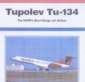 Image of Tupolev Tu-134 by Dmitrii Komissarov Paperback