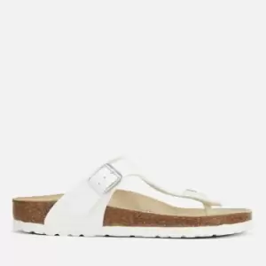 Image of Birkenstock Womens Gizeh Toe-Post Sandals - White - EU 38/UK 5