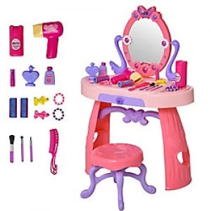 Image of HOMCOM Children Dressing Table 350-051 Pink