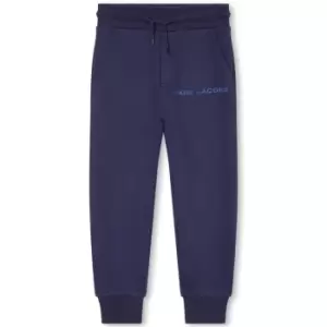 Image of Marc Jacobs Logo Print Jogging Bottoms - Blue
