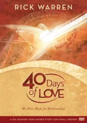 Image of 40 Days of Love Study Guide by Rick Warren