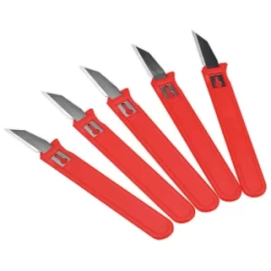 image of Sealey AK2963 Trim Knife Pack Of 5