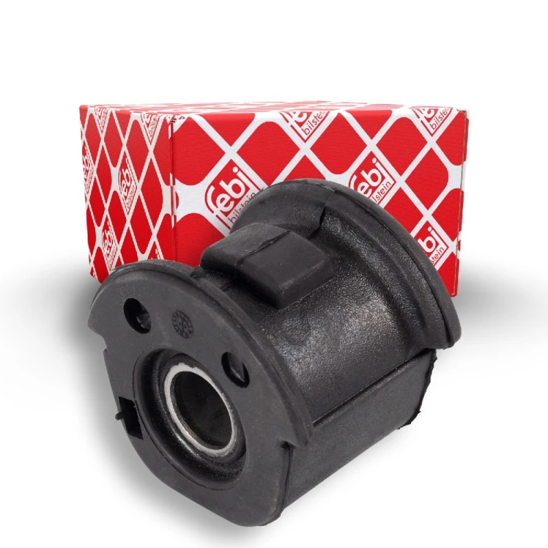 Image of FEBI BILSTEIN 41390 Arm Bushes Front Axle Left, Rubber-Metal Mount Elastomer Control Arm-/Trailing Arm Bush (251)