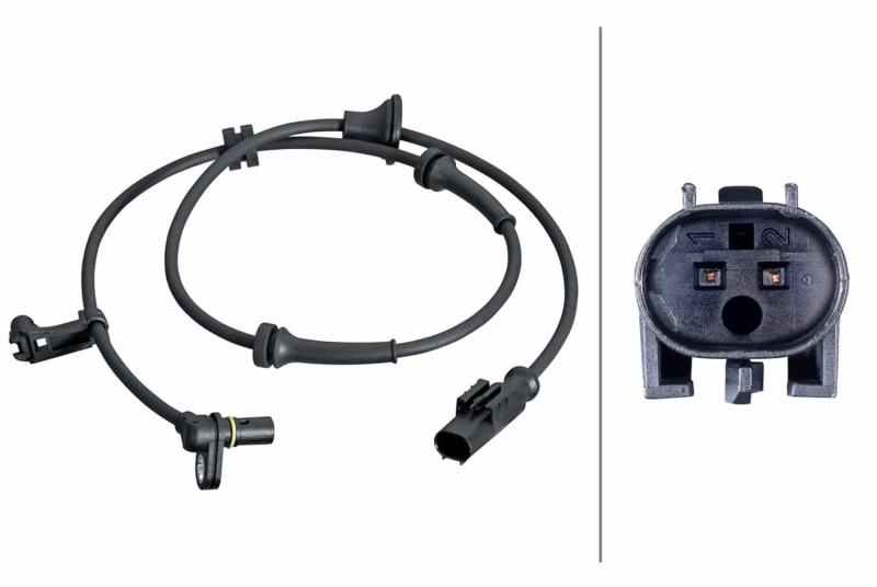 Image of HELLA ABS sensor HELLA 6PU 358 251-101