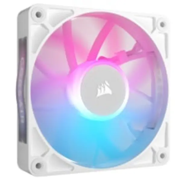 image of CORSAIR iCUE LINK RX120 RGB 120mm PWM Fans Expansion Fan - White