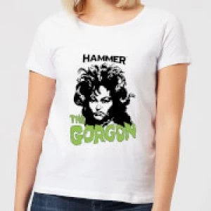 Image of Hammer Horror The Gorgon Womens T-Shirt - White - 3XL