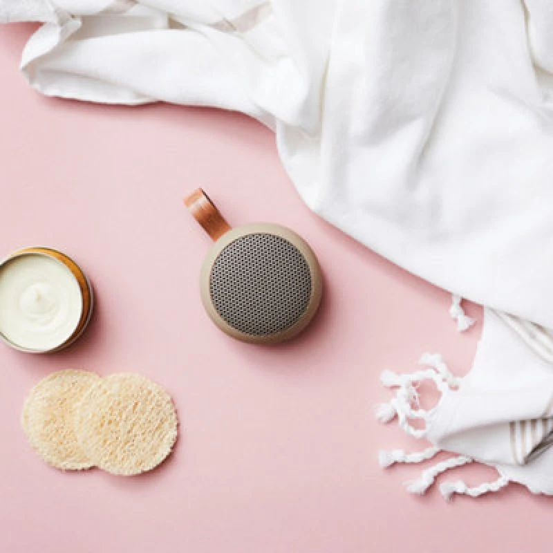 Image of Kreafunk aGO 2 Bluetooth Speaker - Ivory Sand Ivory Unisex