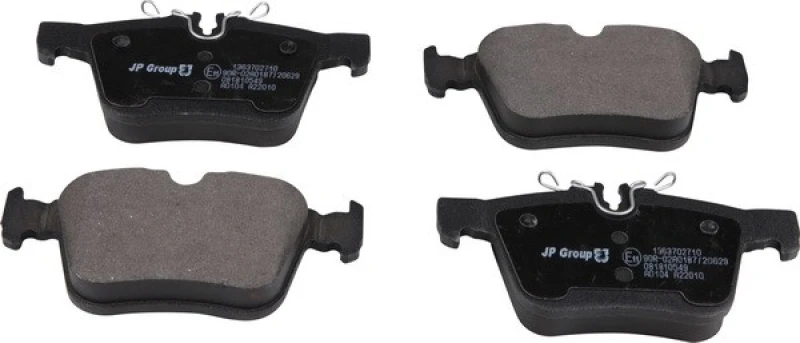 Image of JP GROUP Brake pad set JP GROUP 1363702710