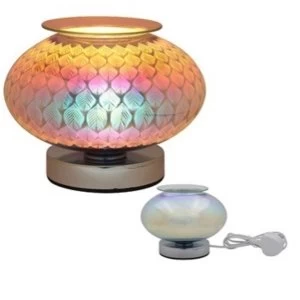 image of Round Flames Design Aroma Touch Lamp By Lesser & Pavey (UK Plug)