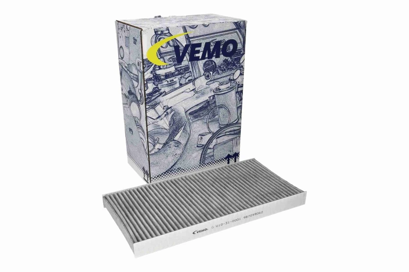 Image of VEMO V10-31-0001 Pollen filter Green Mobility Parts Filter Insert Filter,interior air (424)