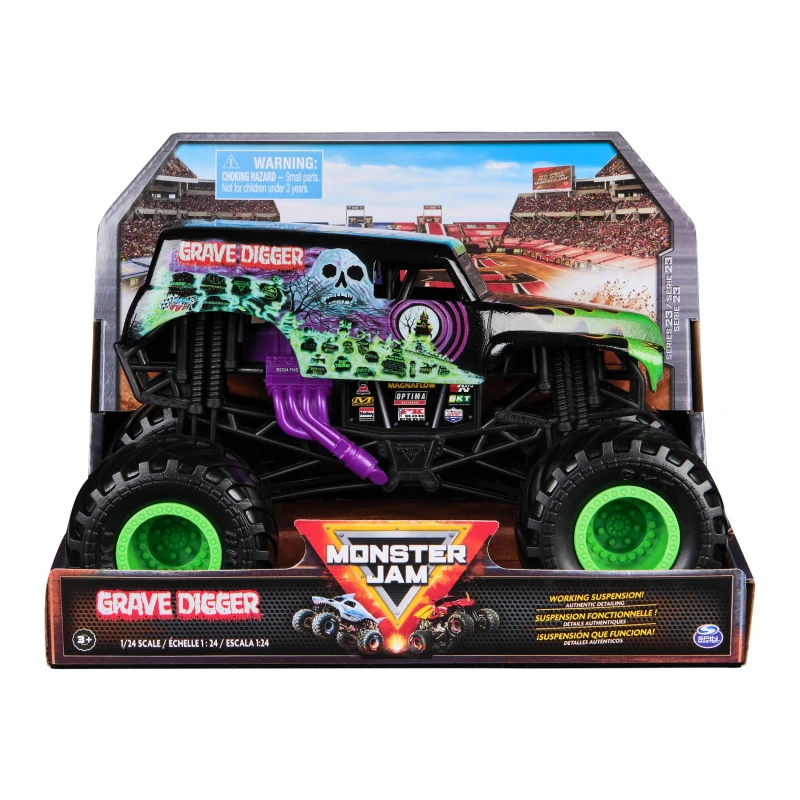 Image of Monster Jam 1:24 Die Cast Truck ASSORTMENT Asst male One Size