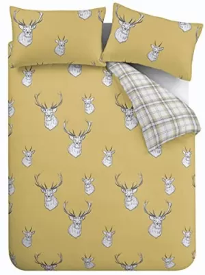 Image of Catherine Lansfield Stag Double Duvet Cover