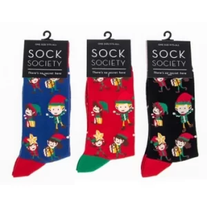 Image of Sock Society Xmas Elves Pack B