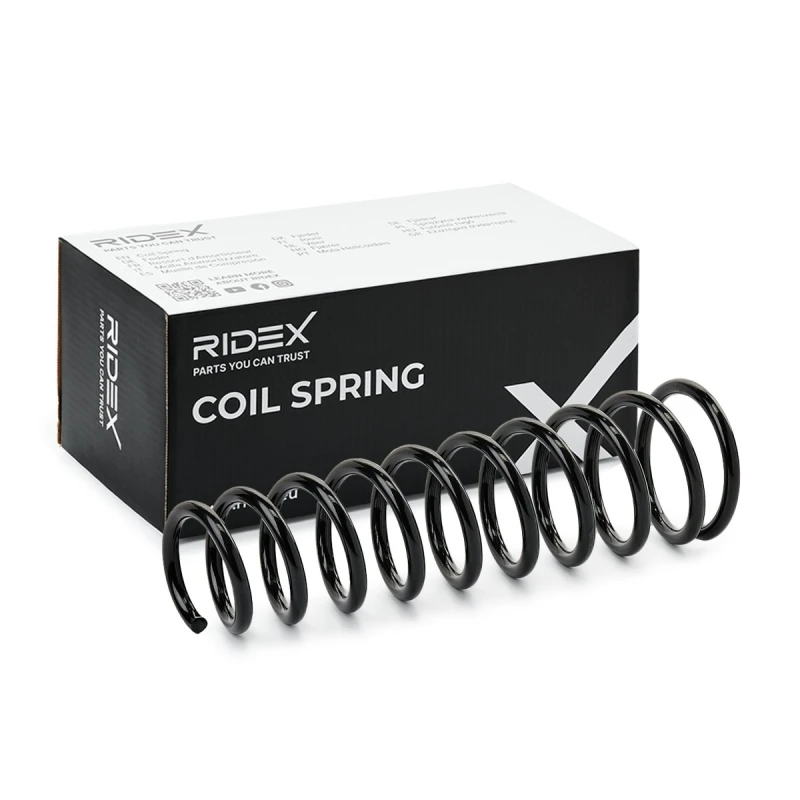 Image of Coil spring RIDEX 188C0701