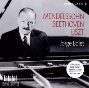 image of Jorge Bolet Mendelssohn/Beethoven/Liszt by Felix Mendelssohn CD Album