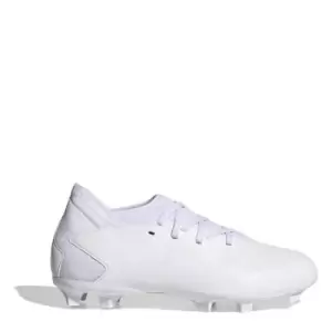 Image of adidas Predator Accuracy.3 Childrens Firm Ground Football Boots - White