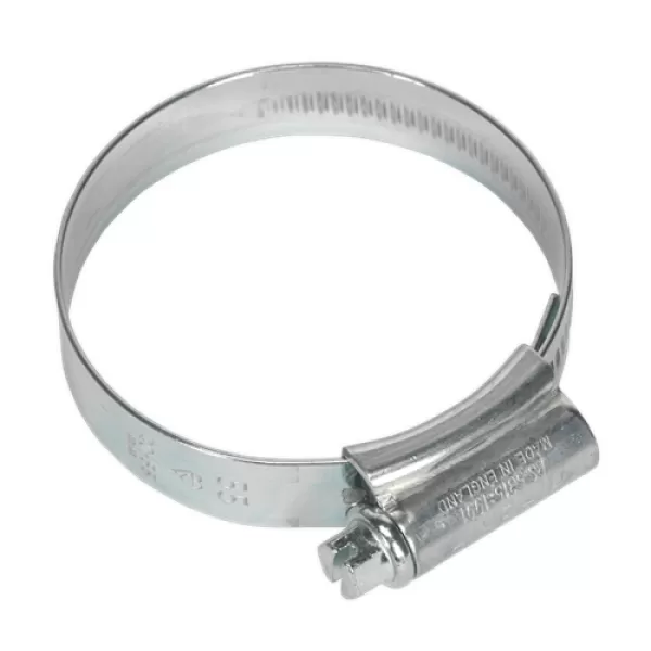 Image of Genuine SEALEY HCJ2 HI-GRIP® Hose Clip Zinc Plated Ø40-55mm Pack of 20