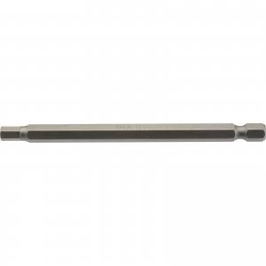 Image of Draper Hex Screwdriver Bit Hex 5mm 100mm Pack of 1