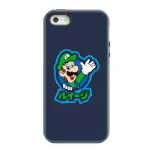 image of Nintendo Super Mario Luigi Kanji Phone Case - iPhone 5/5s - Tough Case - Gloss